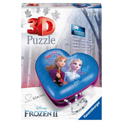 Puzzle 3D -  Srdce: Ledové království 2 (54 dílků)