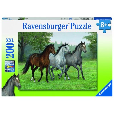 Puzzle XXL - Divocí koně (200 dílků)