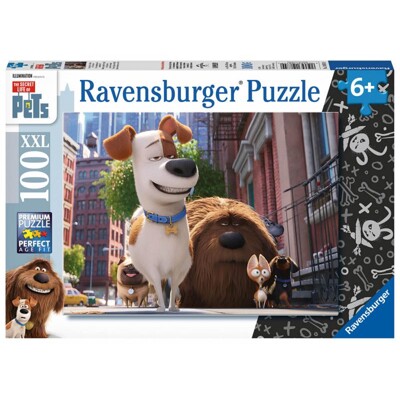 Puzzle XXL - Tajný život mazlíčků (100 dílků)