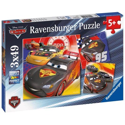 Puzzle - Dobrodružství na silinici (3 x 49 dílků)