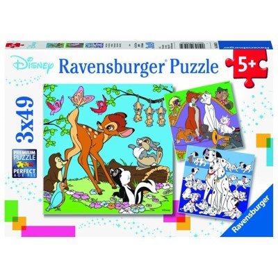Puzzle - Disney kamarádi (3 x 49 dílků)
