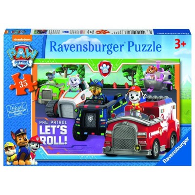 Puzzle - Tlapková Patrola (35 dílků)