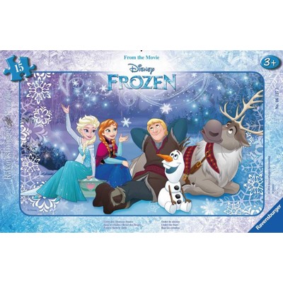 Puzzle -  Disney Ledové království (15 dílků)