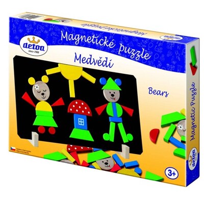 Magnetické puzzle medvědi