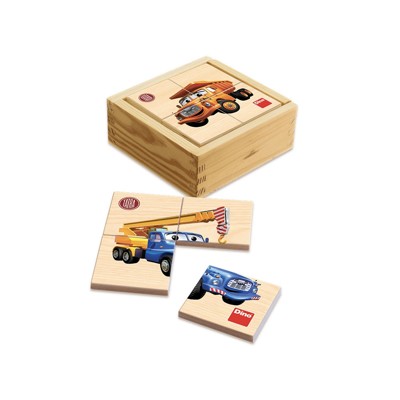 TATRA - První dřevěné puzzle (6 x 4 dílky)