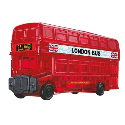 3D Crystal puzzle - Londýnský autobus (53 dílků)
