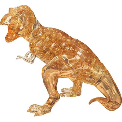 3D Crystal puzzle - Tyranosaurus Rex žlutý (49 dílků)