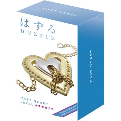 Huzzle Cast Heart - hlavolam