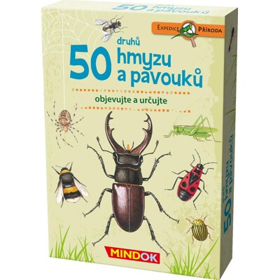 Expedice příroda: 50 druhů hmyzu a pavouků