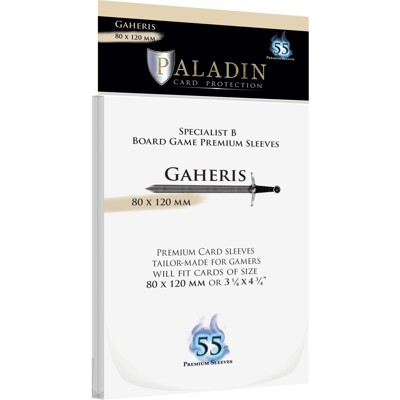 Obaly na karty - Paladin Gaheris: Specialist B 80x120 mm (55 ks)
