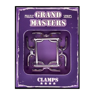 Grand Masters: Clamps - kovový hlavolam