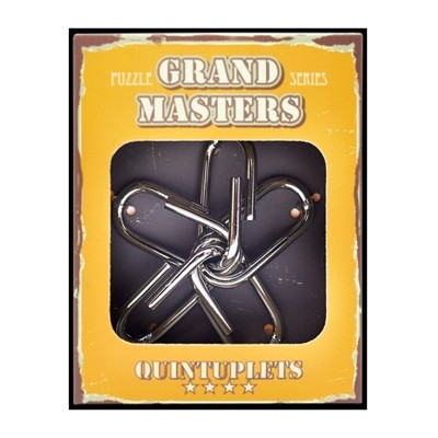 Grand Masters: Quintuplets - kovový hlavolam