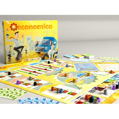 Oeconomica, ekonomická edukativní hra + příručka