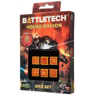 BattleTech: House Davion D6 Dice set