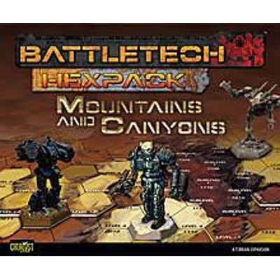 BattleTech: HexPack Mountains & Canyons