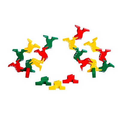 Stacked Crocodiles