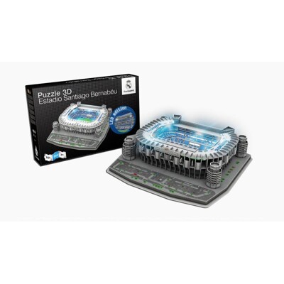 Nanostad LED: 3D puzzle fotbalový stadion SPAIN - Real Madrid Santiago Bernabeu