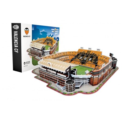 Nanostad: 3D puzzle fotbalový stadion SPAIN - Mestalla (Valencia)