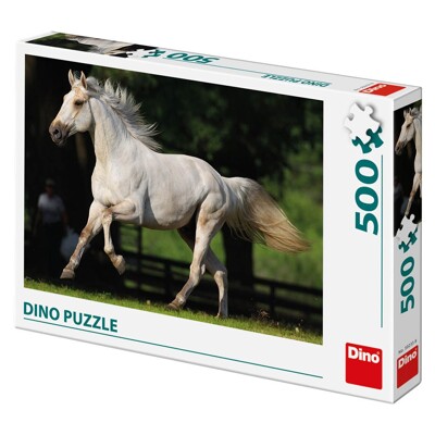 Puzzle - Bělouš na louce (500 dílků)