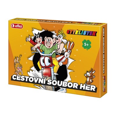 Cestovní soubor her Čtyřlístek