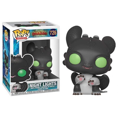 Funko POP: How to Train Your Dragon 3 - Night Lights (černá)