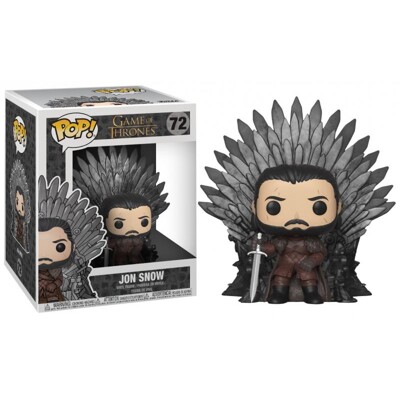 Funko POP: Deluxe Game of Thrones - Jon Snow Sitting on Iron Throne