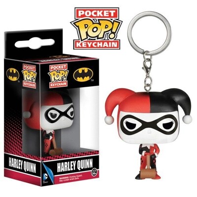 Funko POP: Keychain DC - Harley Quinn