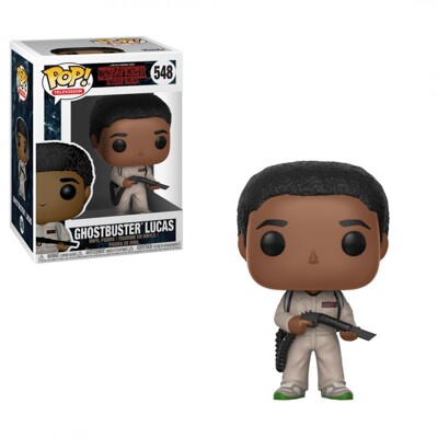Funko POP: Stranger Things - Lucas Ghostbuster