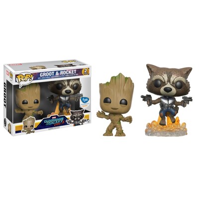 Funko POP: Marvel: Guardians of the Galaxy - Rocket & Groot Mini (exclusive special edition)