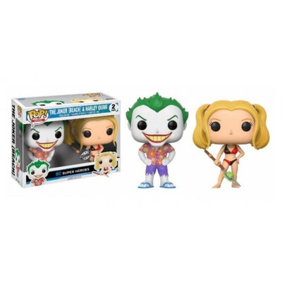 Funko POP 2 Pack: DC: The Joker & Harley Quinn (Exc) (CC)