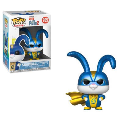 Funko POP: The Secret Life of Pets 2 - Snowball (Superhero Suit)