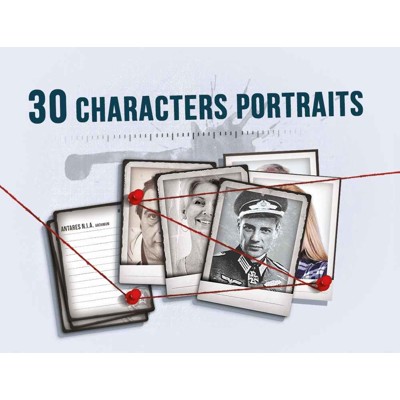 Detektiv: Po stopách zločinu - 30 portrétů hlavních postav (mini expansion)