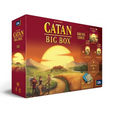 Catan - Big box (druhá edice)