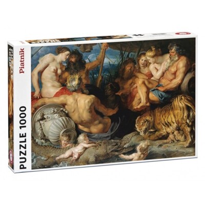 Puzzle - Rubens: Čtyři řeky ráje (1000 dílků)