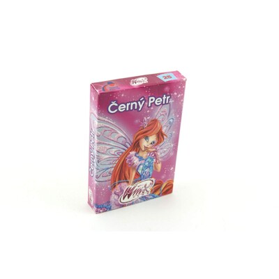 Černý Petr Winx club - papírová krabička
