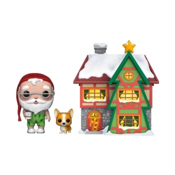 Funko POP: Town Holiday - Santa Claus & Nutmeg with House