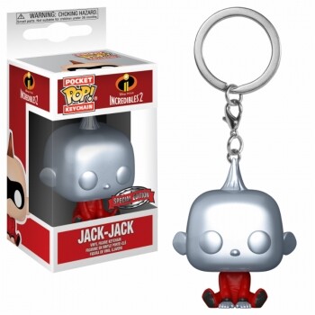 Funko POP: Keychain The Incredibles 2: Metallic Jack-Jack