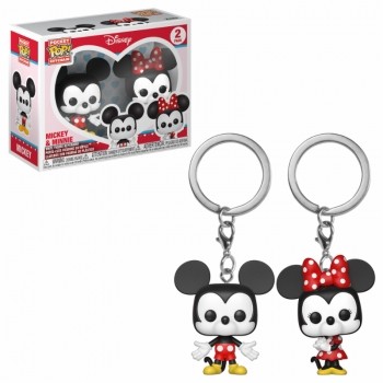 Funko POP: Keychain 2PK - Mickey & Minnie