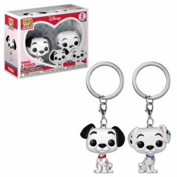 Funko POP: Keychain 2PK - Pongo & Perdita