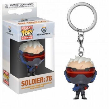 Funko POP: Keychain Overwatch - Soldier: 76