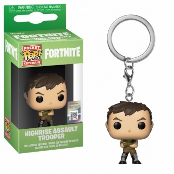 Funko POP: Keychain Fortnite - Highrise Assault Trooper