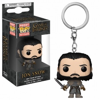 Funko POP: Keychain Game of Thrones - Jon Snow (Beyond the Wall)