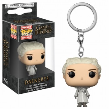 Funko POP: Keychain Game of Thrones - Daenerys (White Coat)