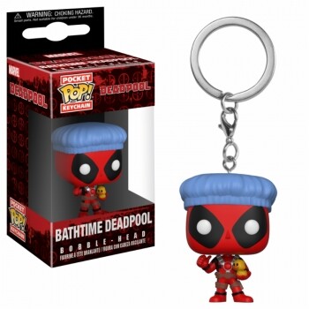 Funko POP: Keychain Deadpool Bathtime