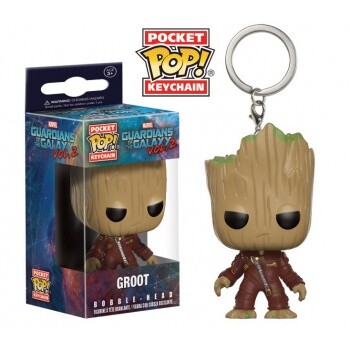 Funko POP: Keychain Marvel - Guardians Of The Galaxy vol. 2 - Groot