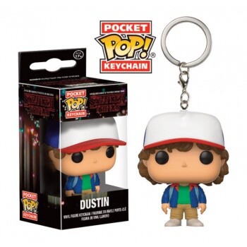 Funko POP: Keychain Strange Things - Dustin