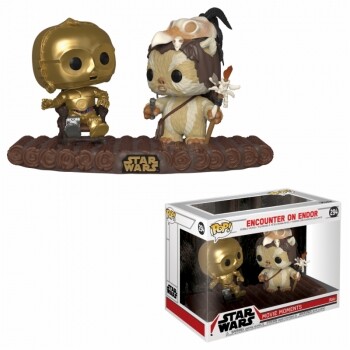 Funko POP: Movie moments Star Wars: C-3PO on Throne Encounter On Endor
