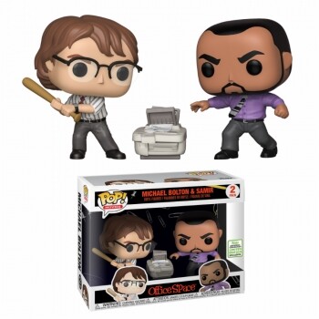 Funko POP: Office Space - Samir and Michael (ECCC 2019 Limited)