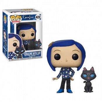 Funko POP: Coraline - Coraline with Cat Buddy