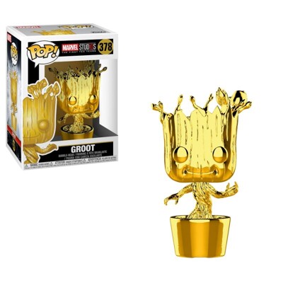 Funko POP: Marvel Studios 10 - Groot (Chrome)